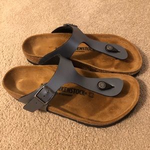 Birkenstock Gizeh Birko-Flor Ice Pearl Onyx